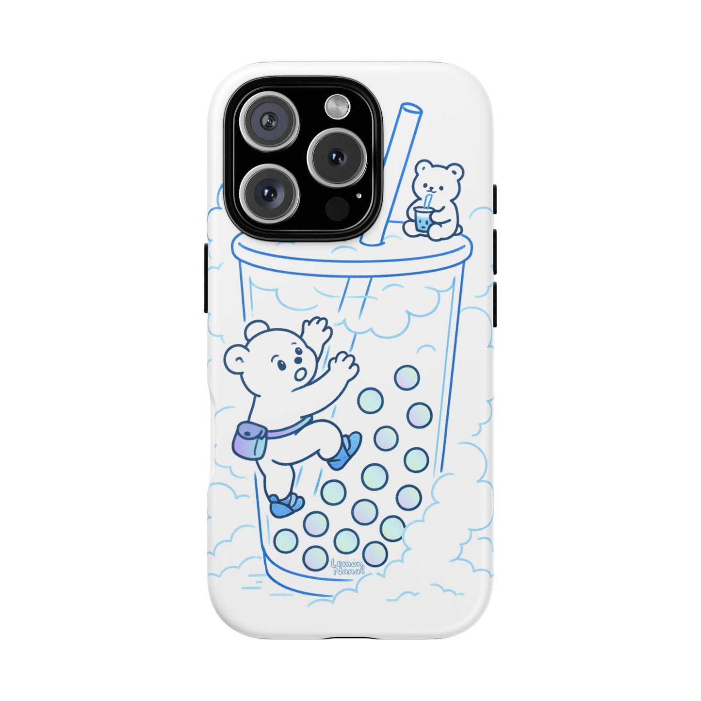 Bubble Tea Climber (Blue) - Tough Case