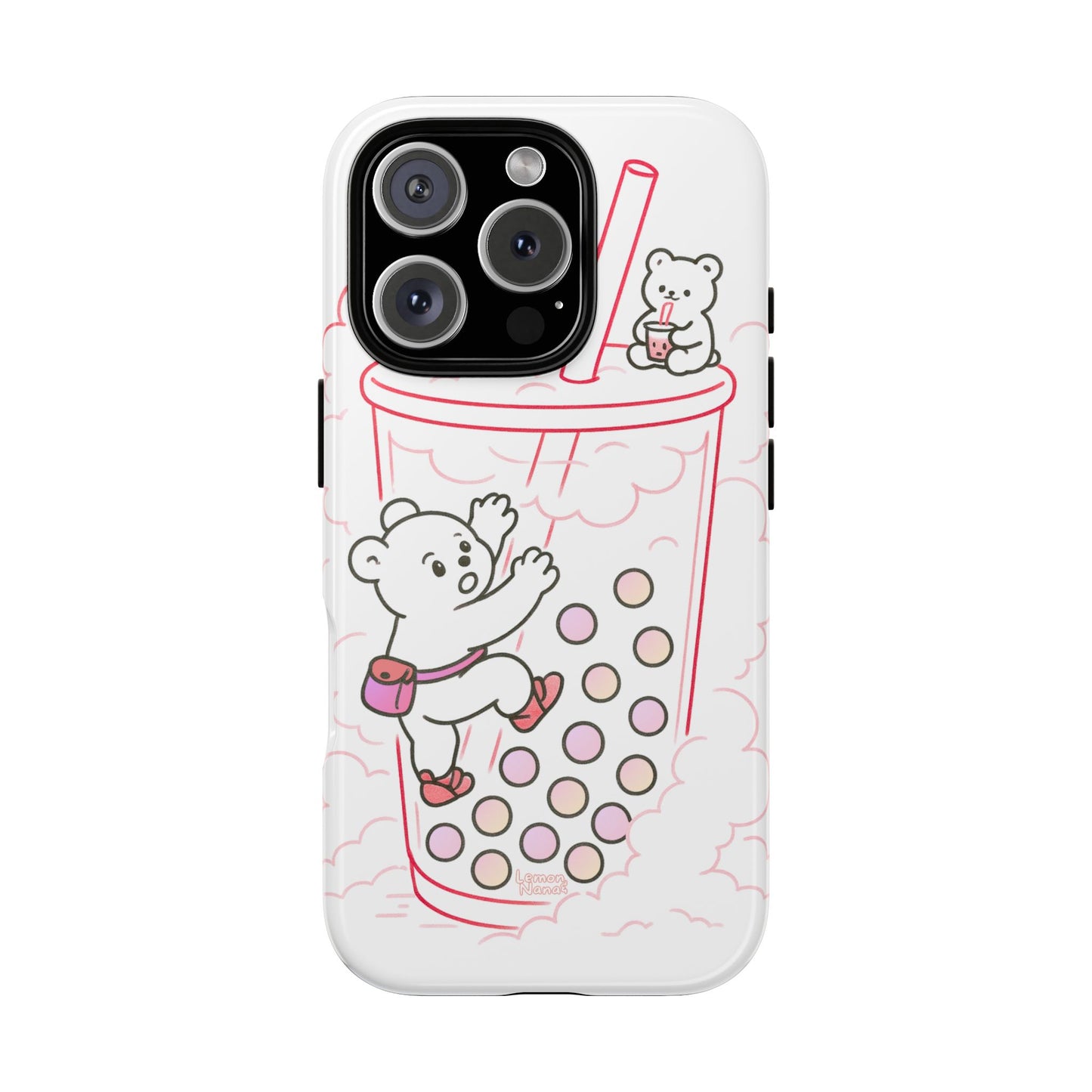 Bubble Tea Climber (Red) - Tough Case