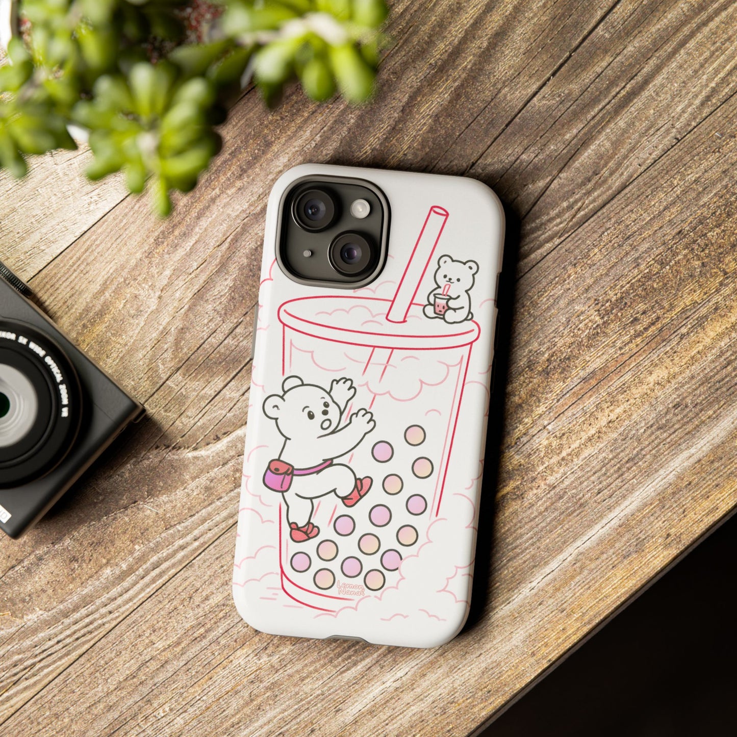 Bubble Tea Climber (Red) - Tough Case