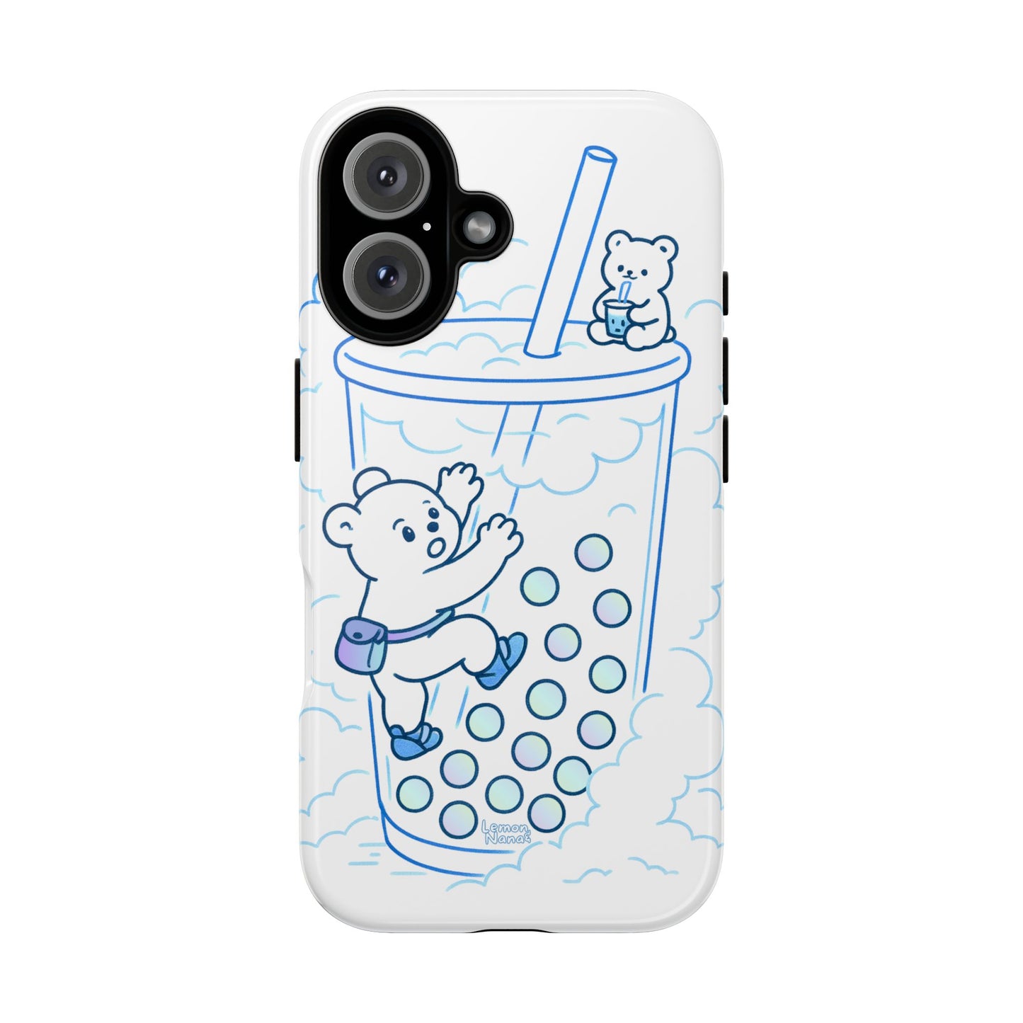 Bubble Tea Climber (Blue) - Tough Case