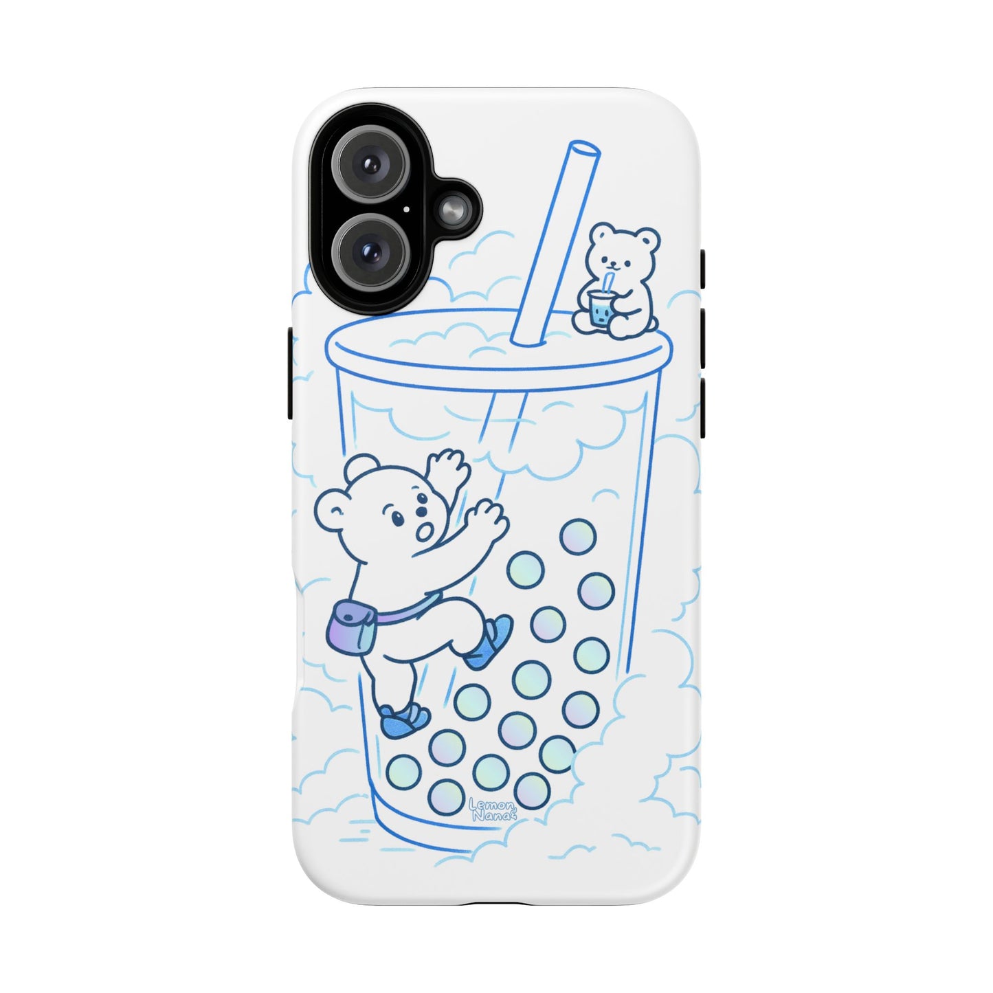 Bubble Tea Climber (Blue) - Tough Case