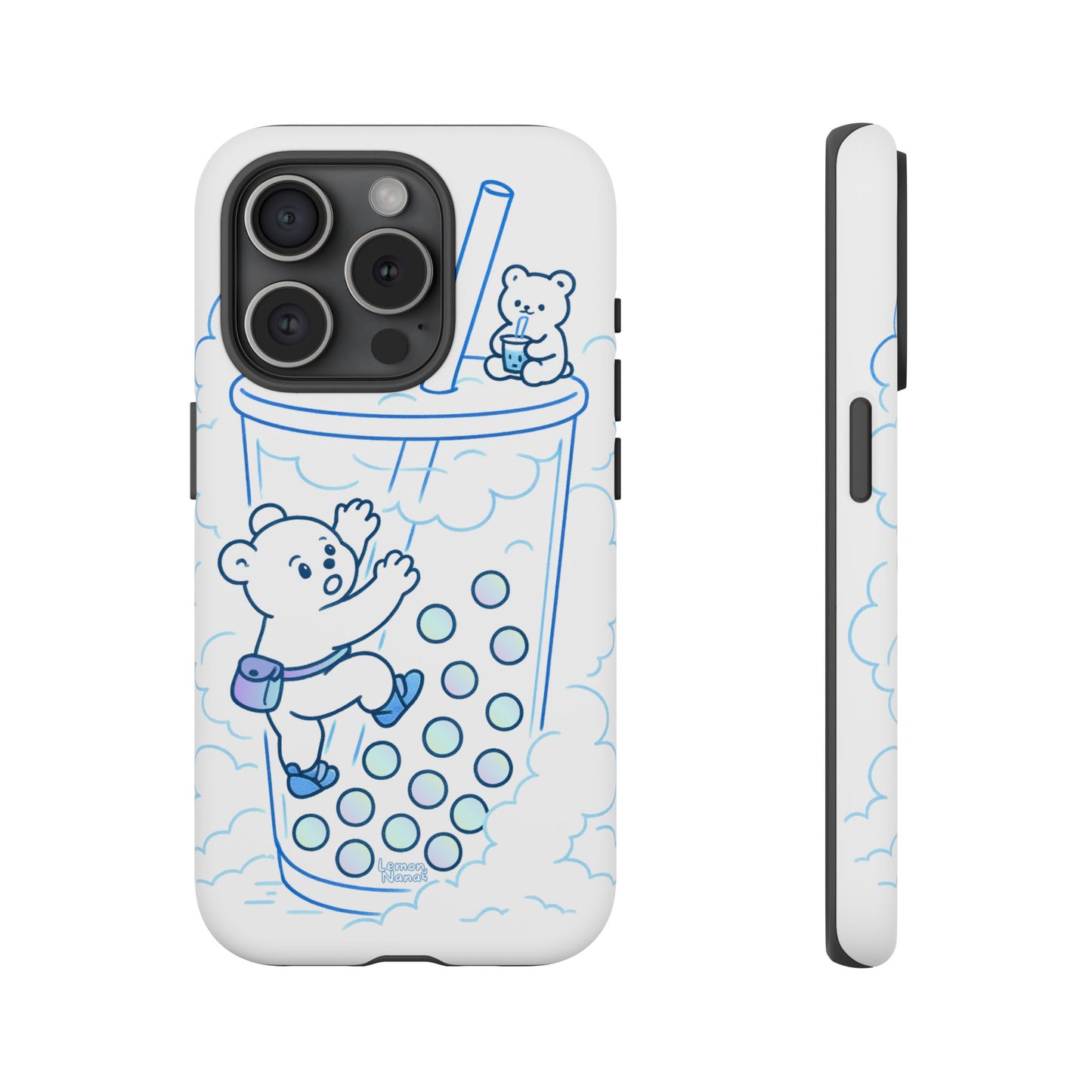 Bubble Tea Climber (Blue) - Tough Case