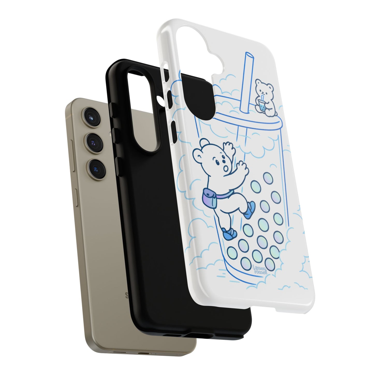 Bubble Tea Climber (Blue) - Tough Case