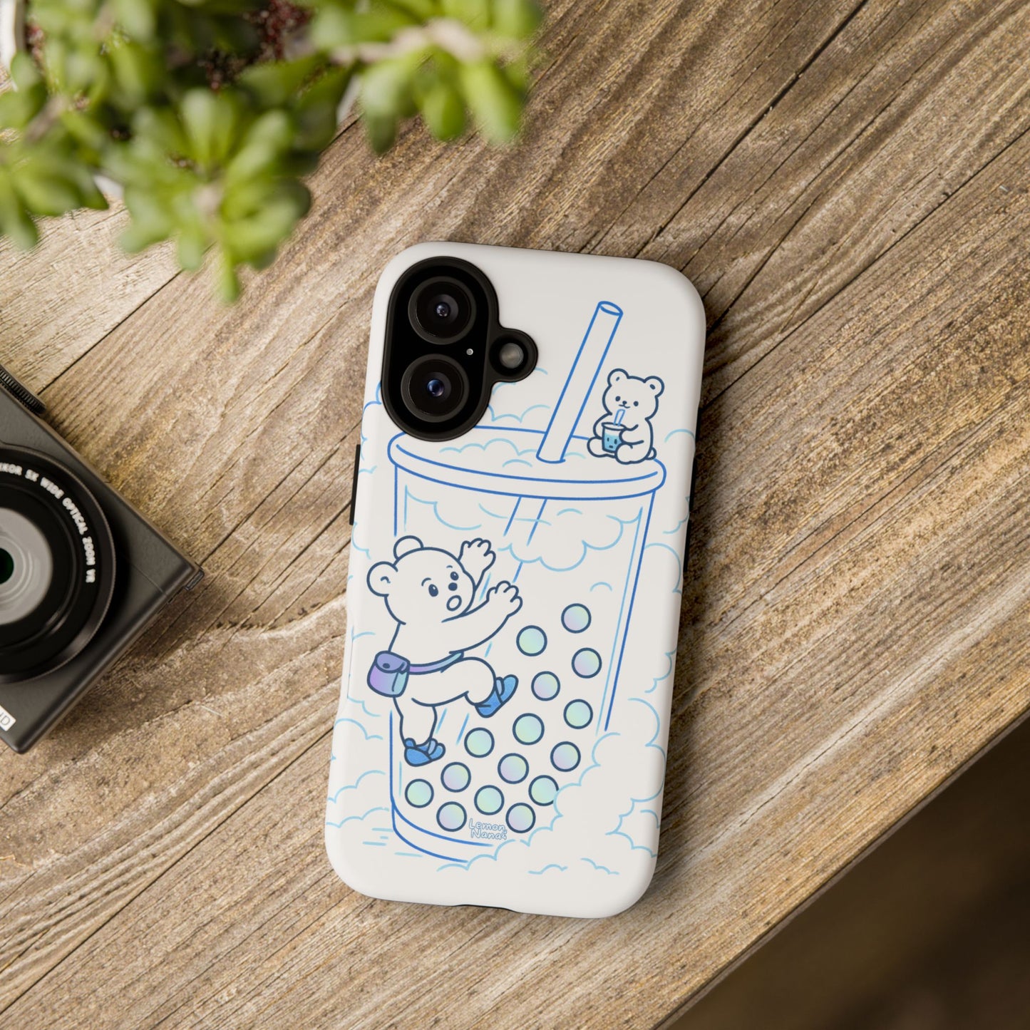 Bubble Tea Climber (Blue) - Tough Case