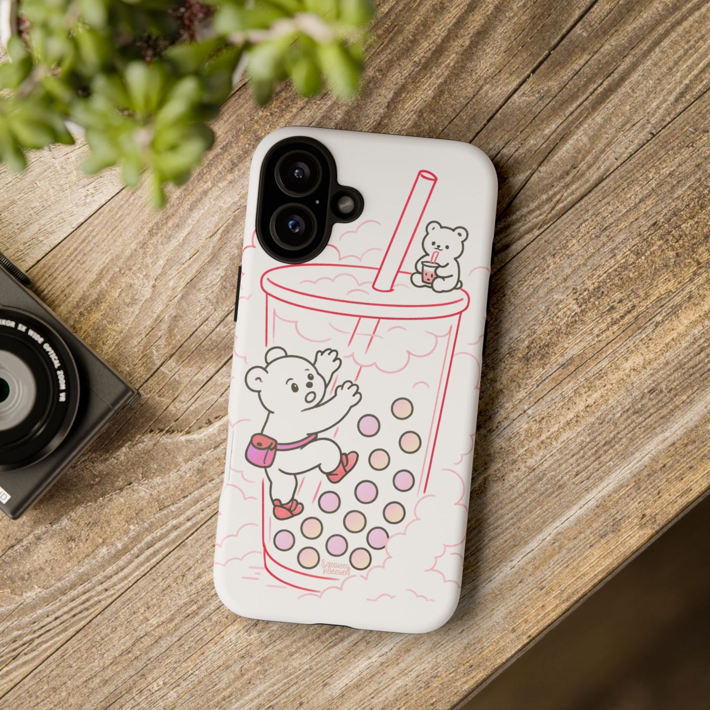 Bubble Tea Climber (Red) - Tough Case