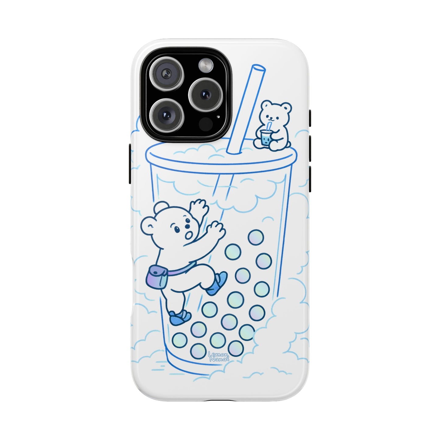 Bubble Tea Climber (Blue) - Tough Case