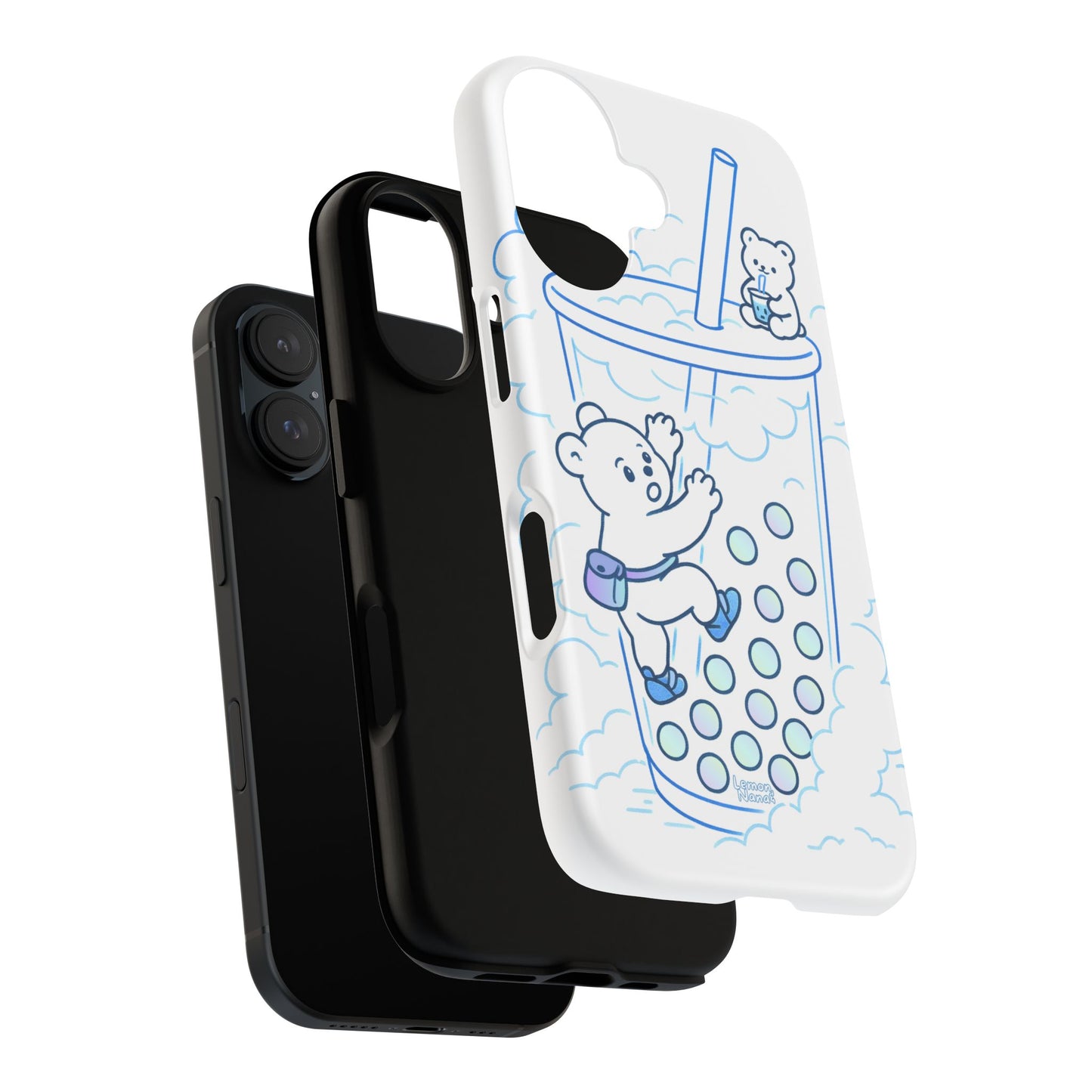 Bubble Tea Climber (Blue) - Tough Case