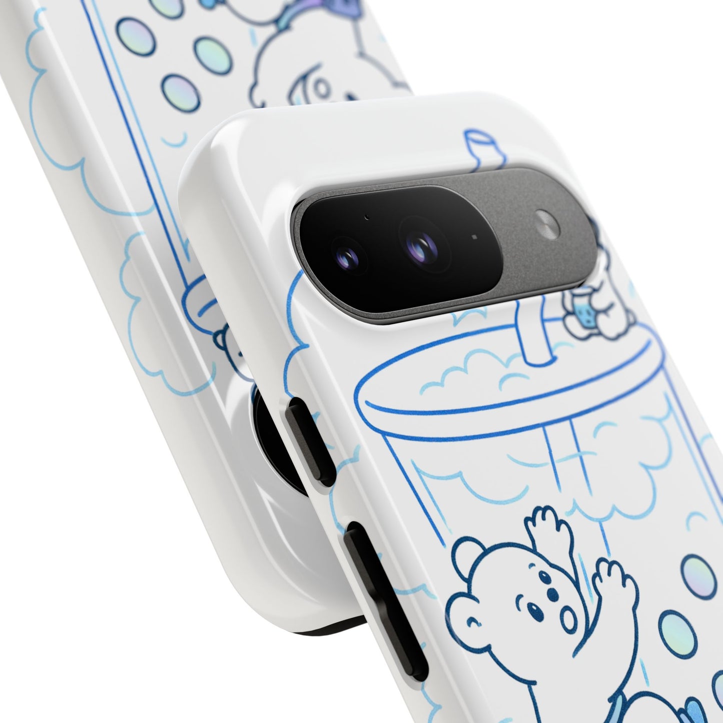 Bubble Tea Climber (Blue) - Tough Case
