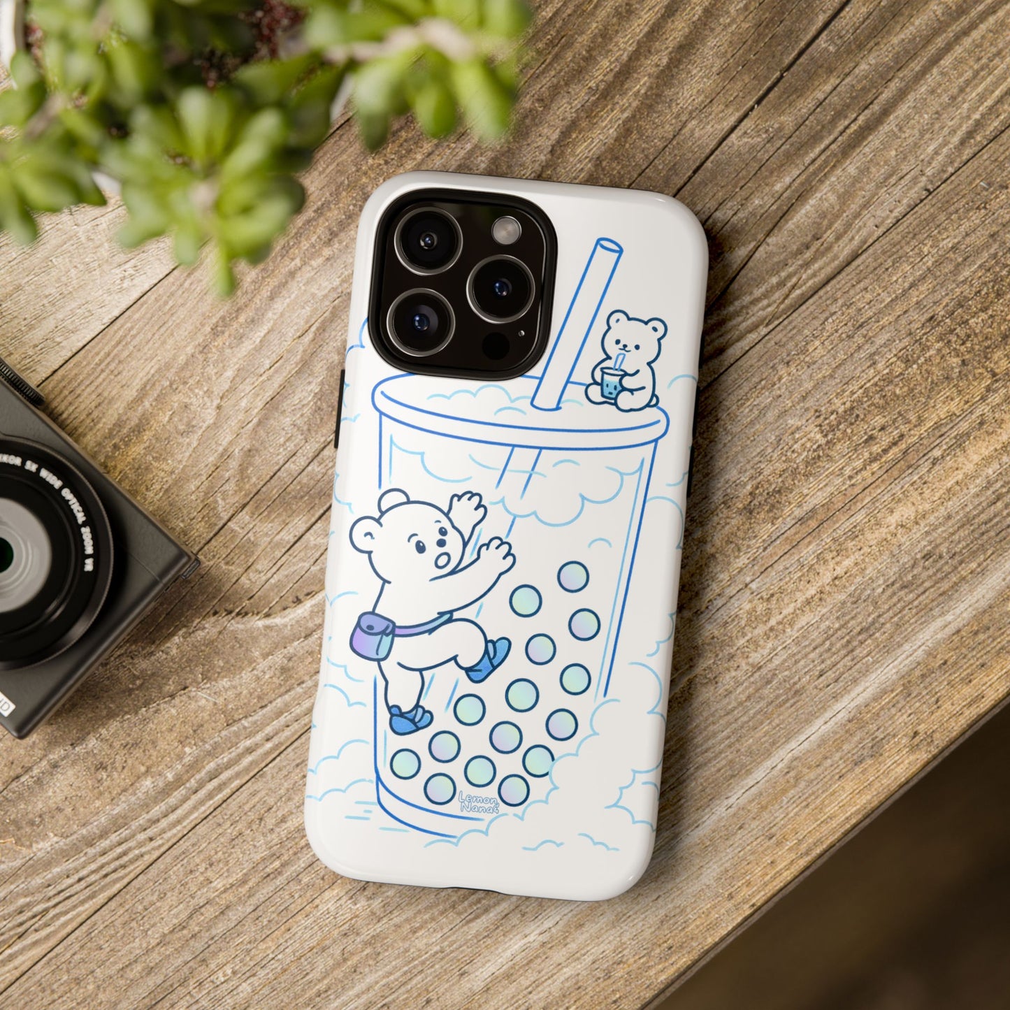 Bubble Tea Climber (Blue) - Tough Case