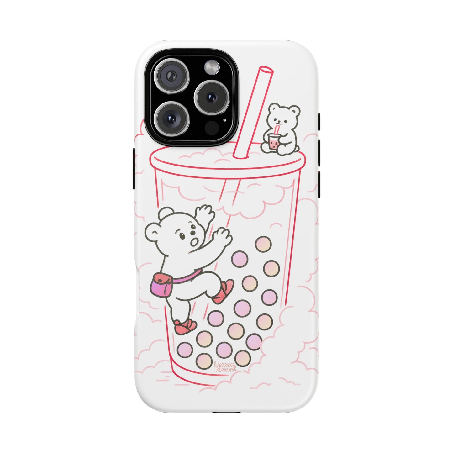 Bubble Tea Climber (Red) - Tough Case