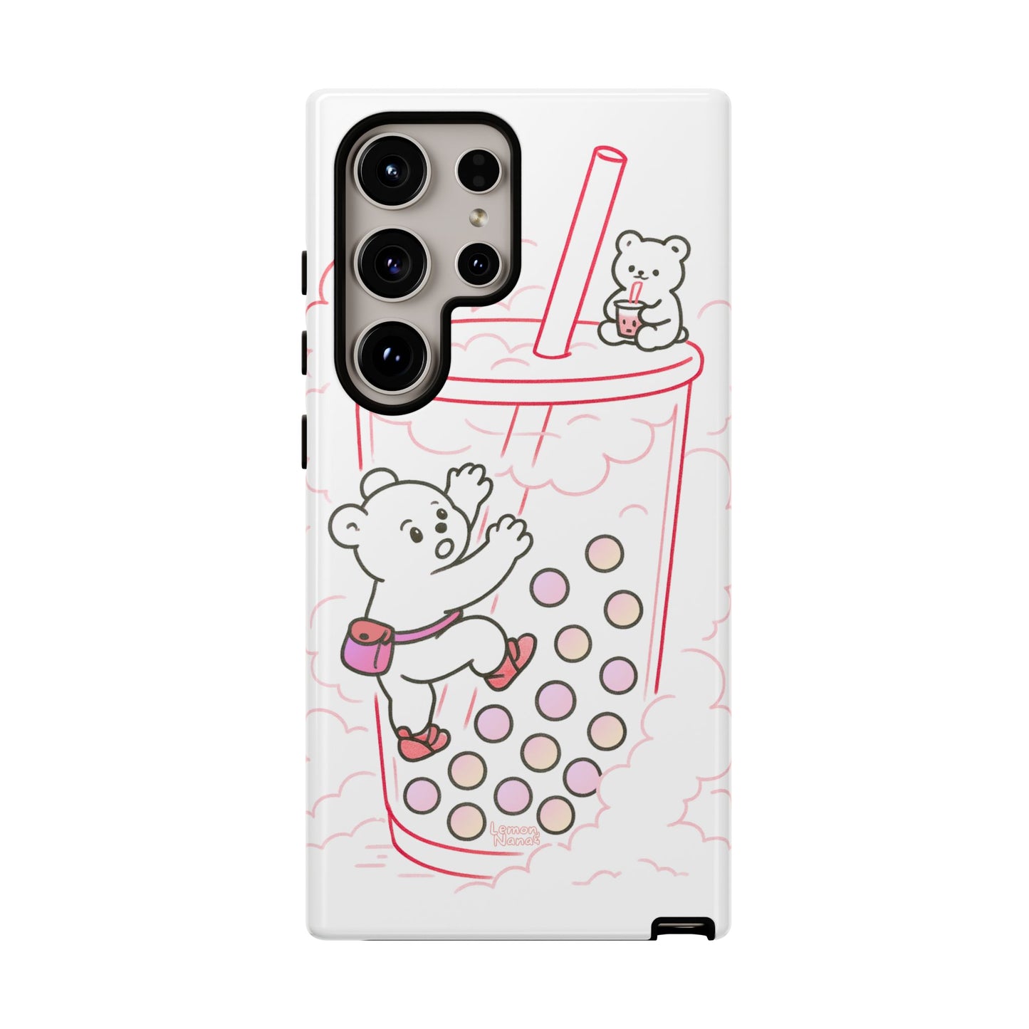 Bubble Tea Climber (Red) - Tough Case
