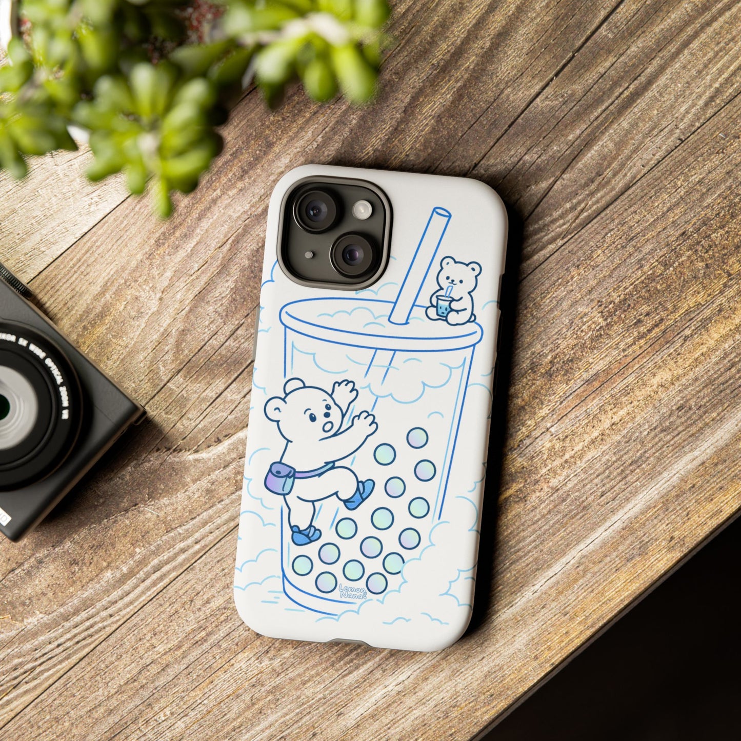 Bubble Tea Climber (Blue) - Tough Case