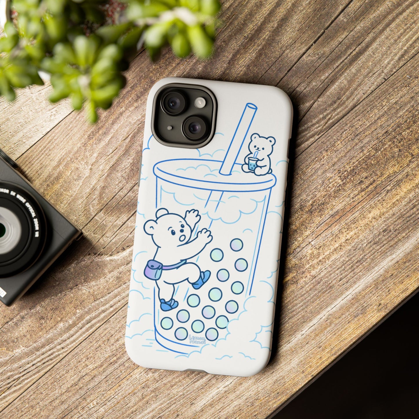 Bubble Tea Climber (Blue) - Tough Case