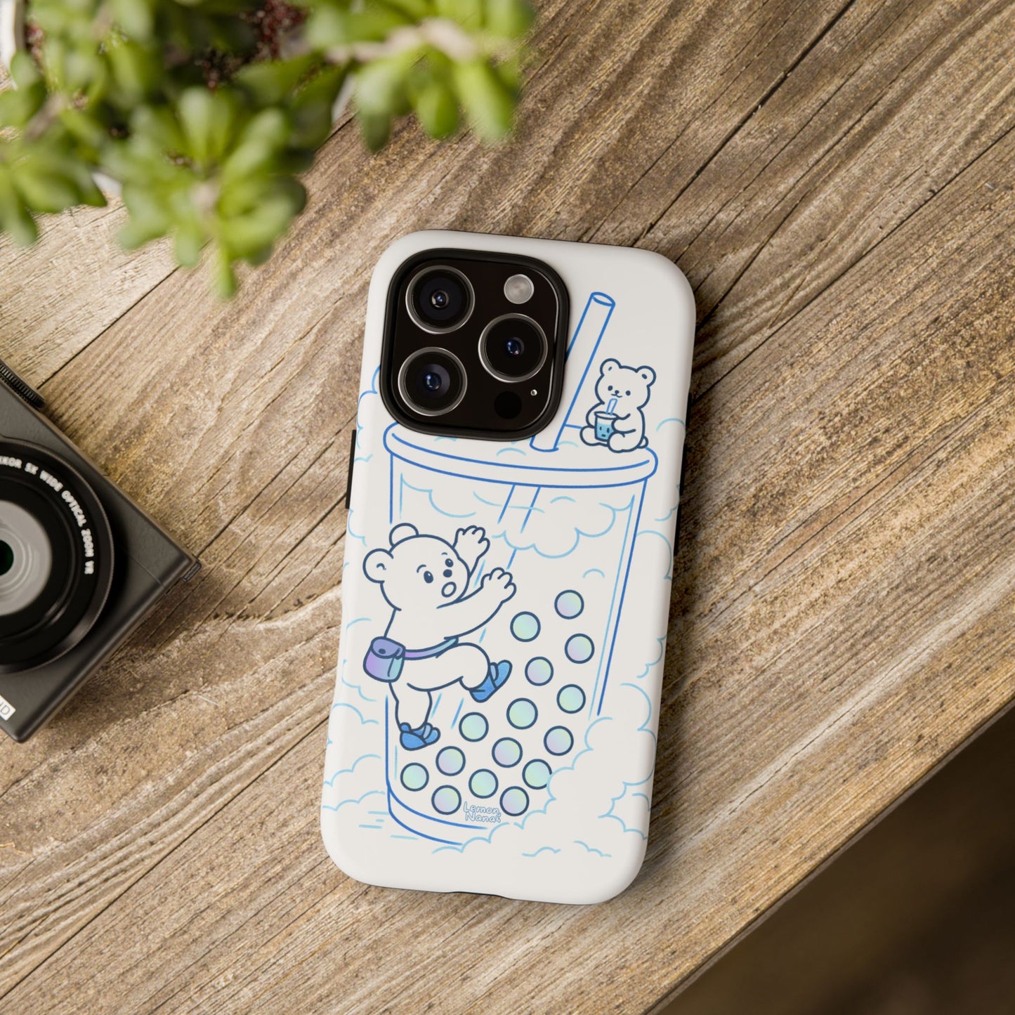 Bubble Tea Climber (Blue) - Tough Case