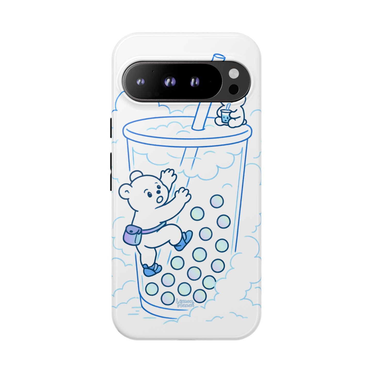 Bubble Tea Climber (Blue) - Tough Case