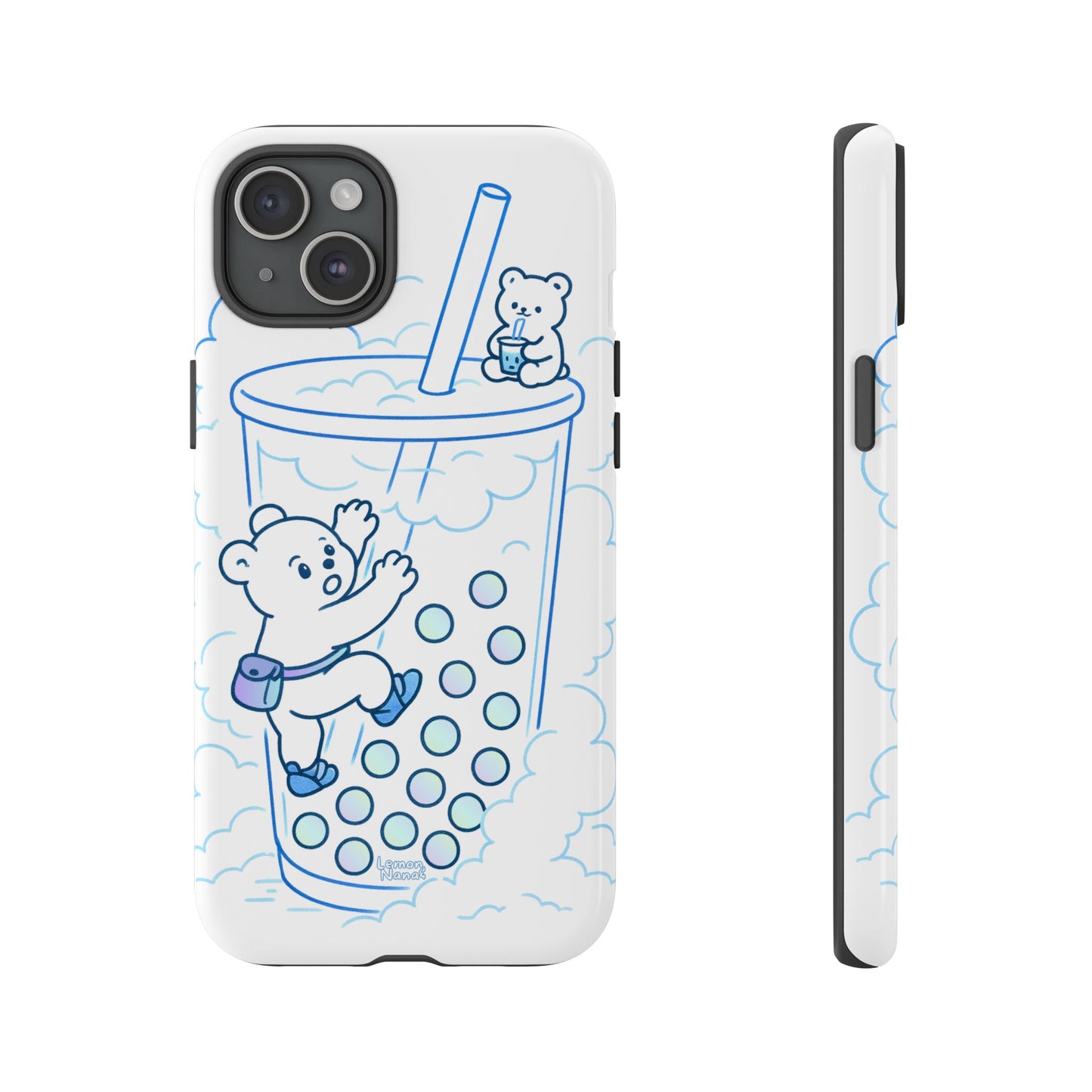 Bubble Tea Climber (Blue) - Tough Case