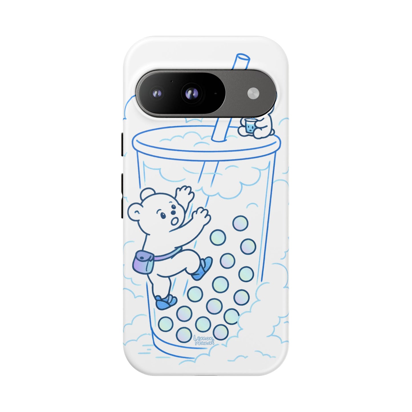 Bubble Tea Climber (Blue) - Tough Case