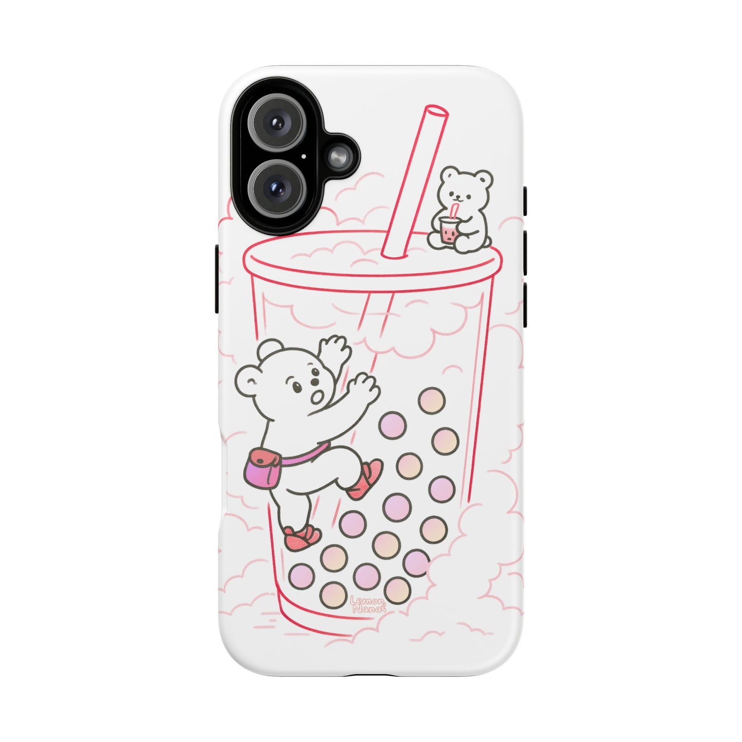 Bubble Tea Climber (Red) - Tough Case