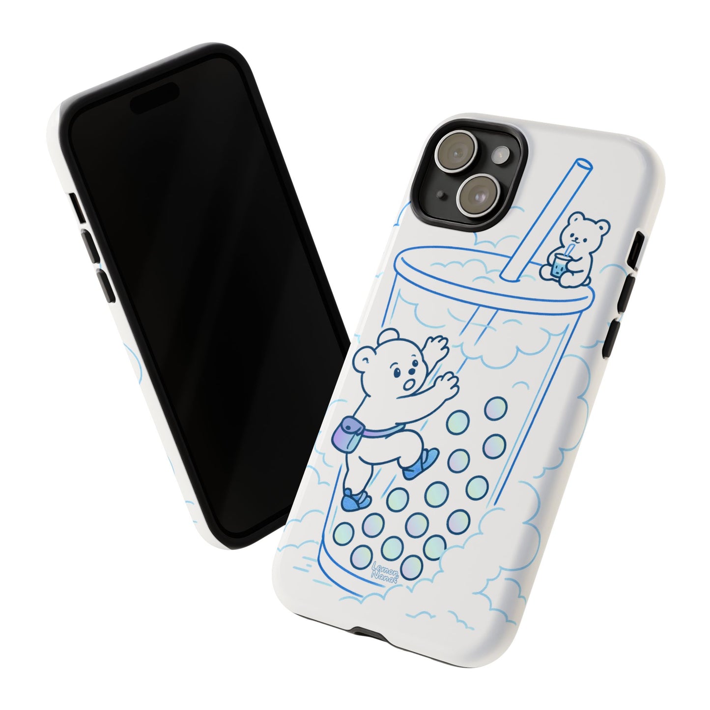 Bubble Tea Climber (Blue) - Tough Case