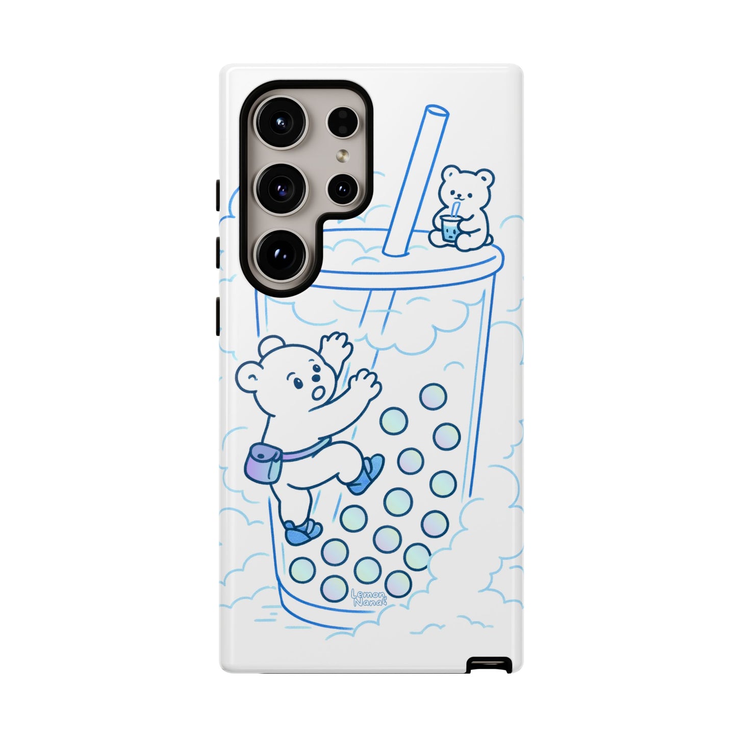 Bubble Tea Climber (Blue) - Tough Case