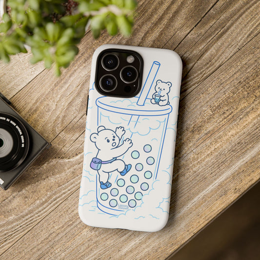 Bubble Tea Climber (Blue) - Tough Case