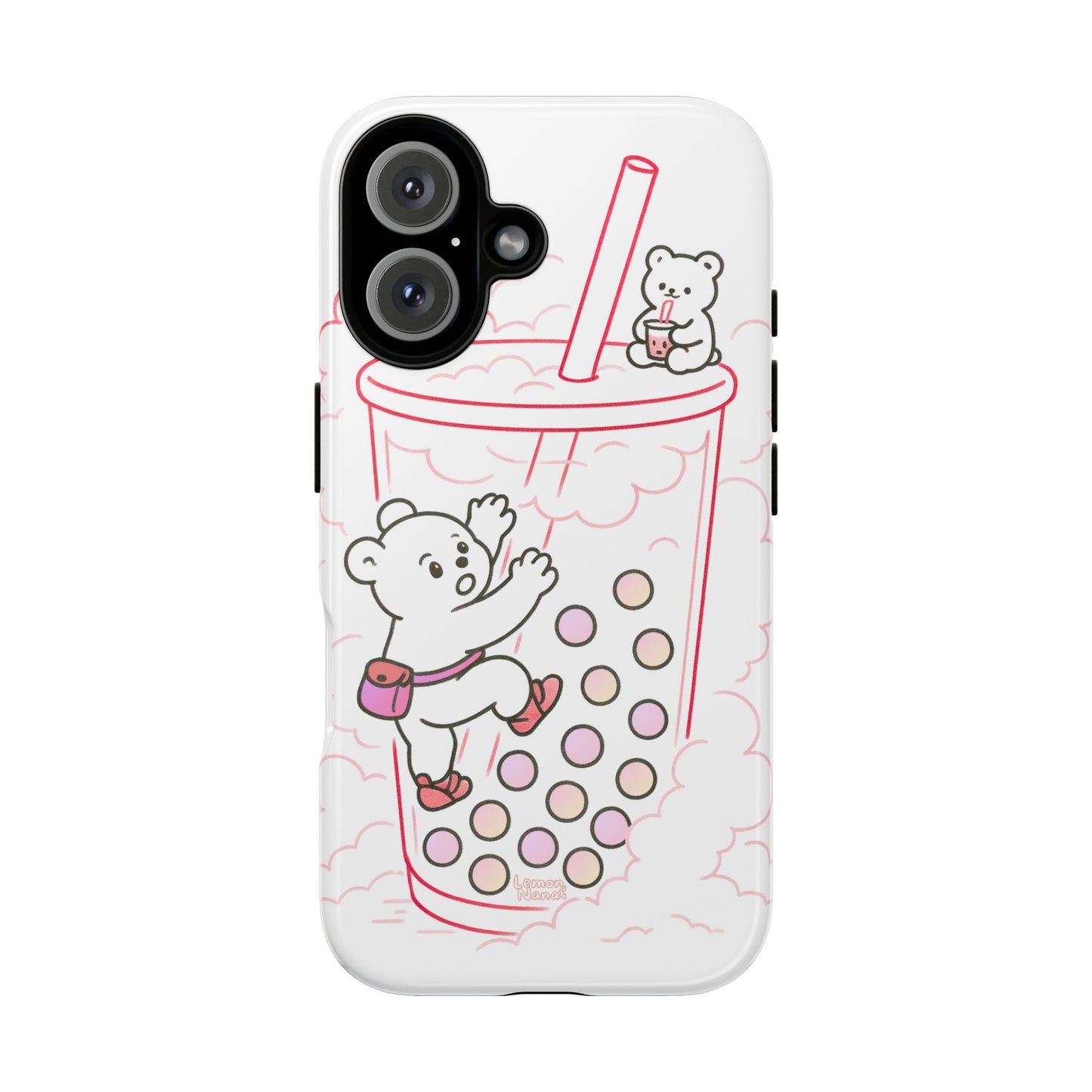 Bubble Tea Climber (Red) - Tough Case