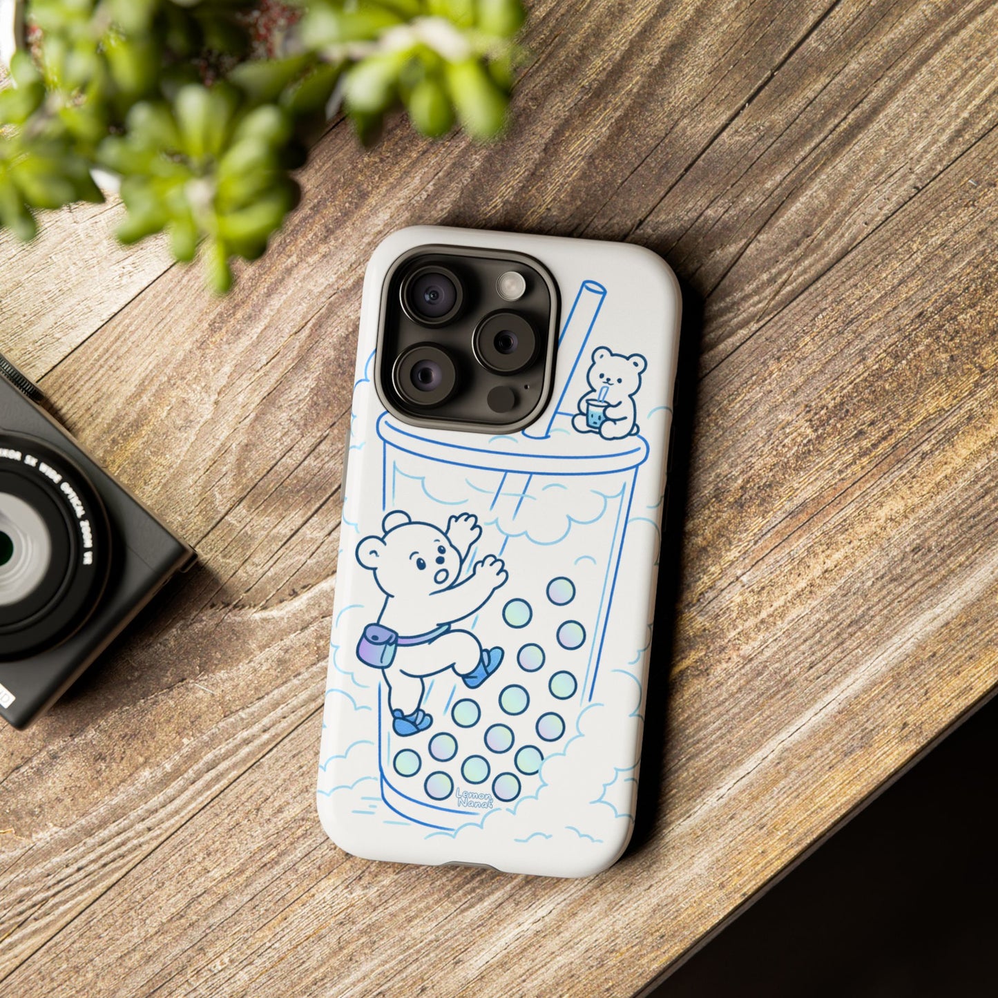 Bubble Tea Climber (Blue) - Tough Case