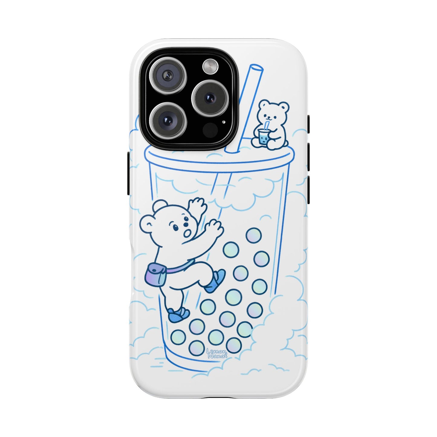 Bubble Tea Climber (Blue) - Tough Case