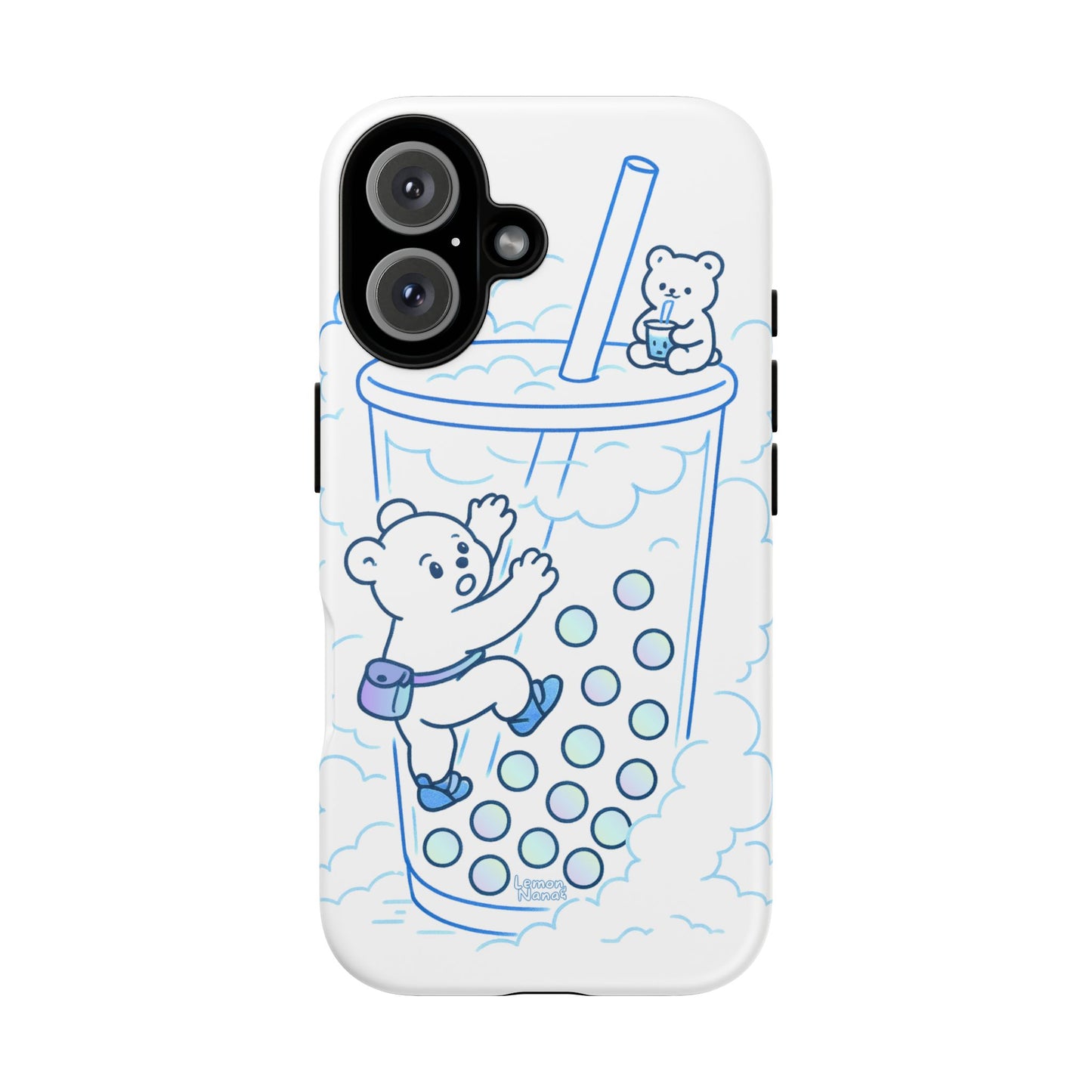 Bubble Tea Climber (Blue) - Tough Case