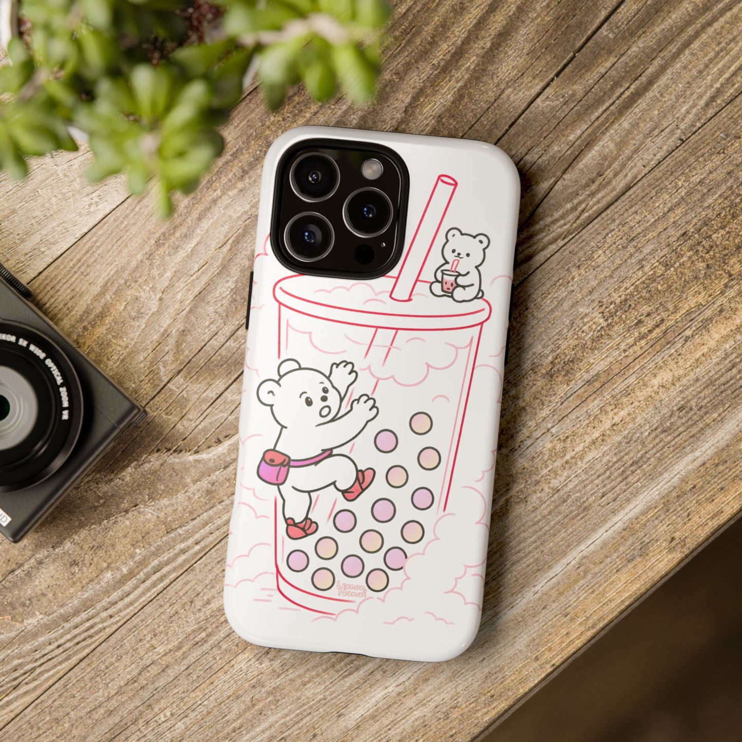 Bubble Tea Climber (Red) - Tough Case