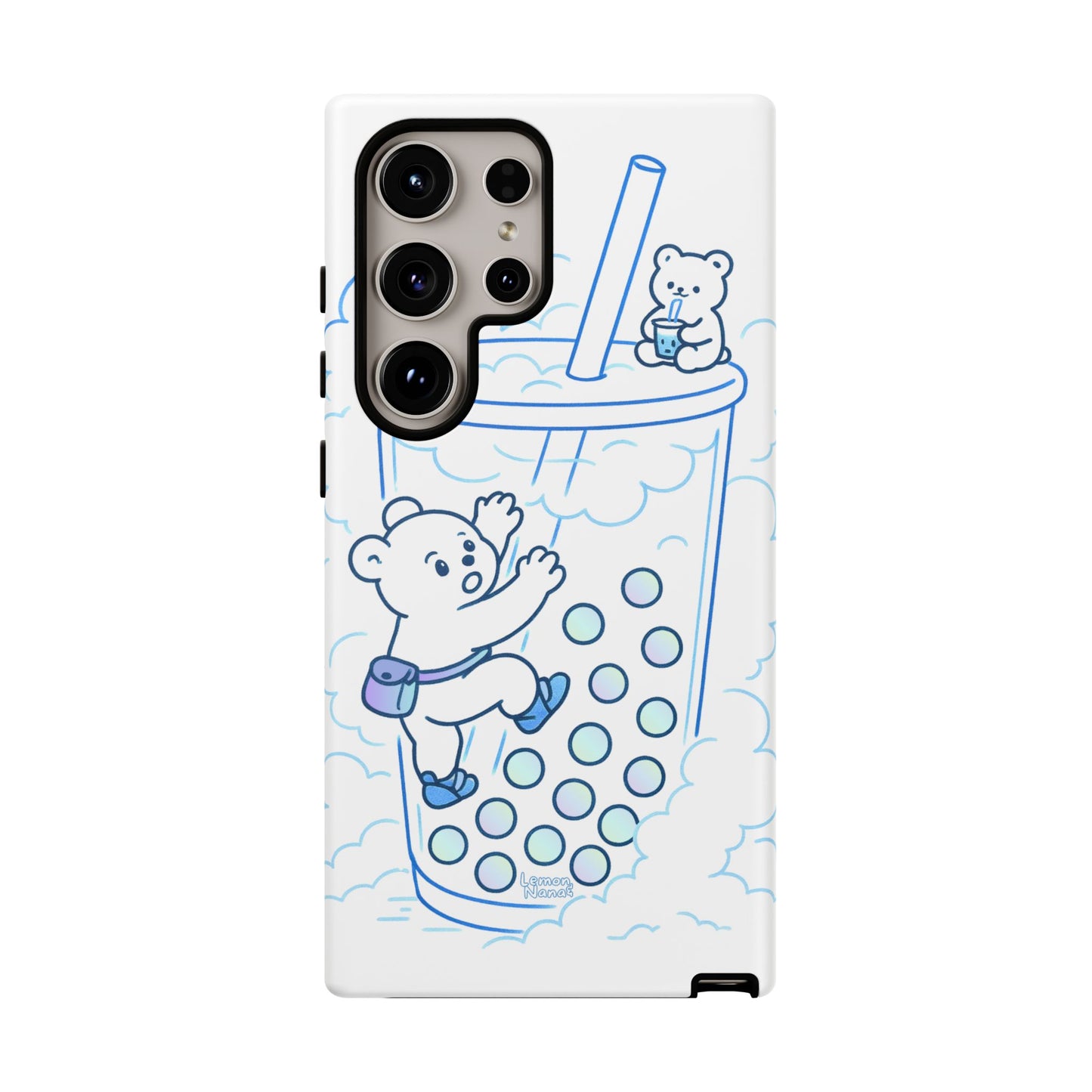 Bubble Tea Climber (Blue) - Tough Case