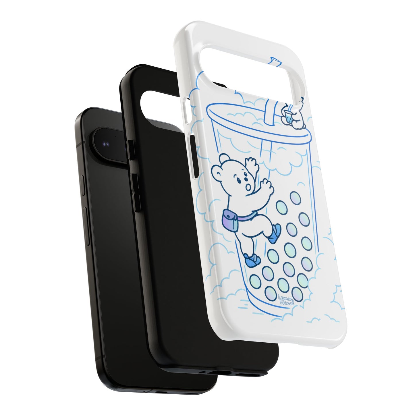 Bubble Tea Climber (Blue) - Tough Case