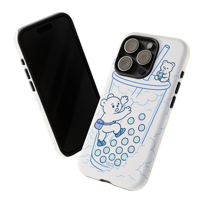 Bubble Tea Climber (Blue) - Tough Case