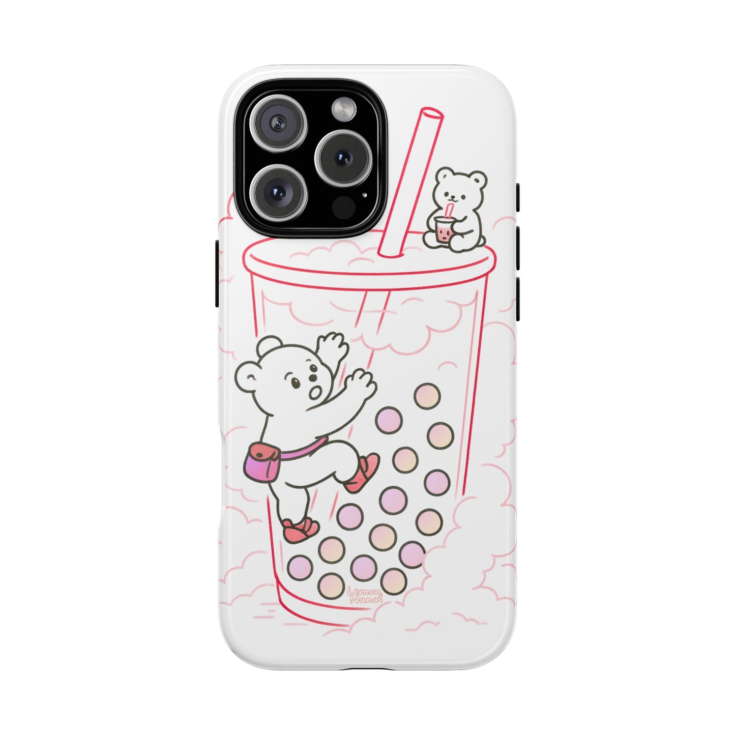 Bubble Tea Climber (Red) - Tough Case