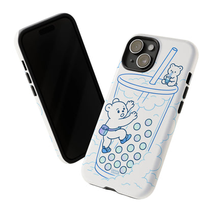 Bubble Tea Climber (Blue) - Tough Case