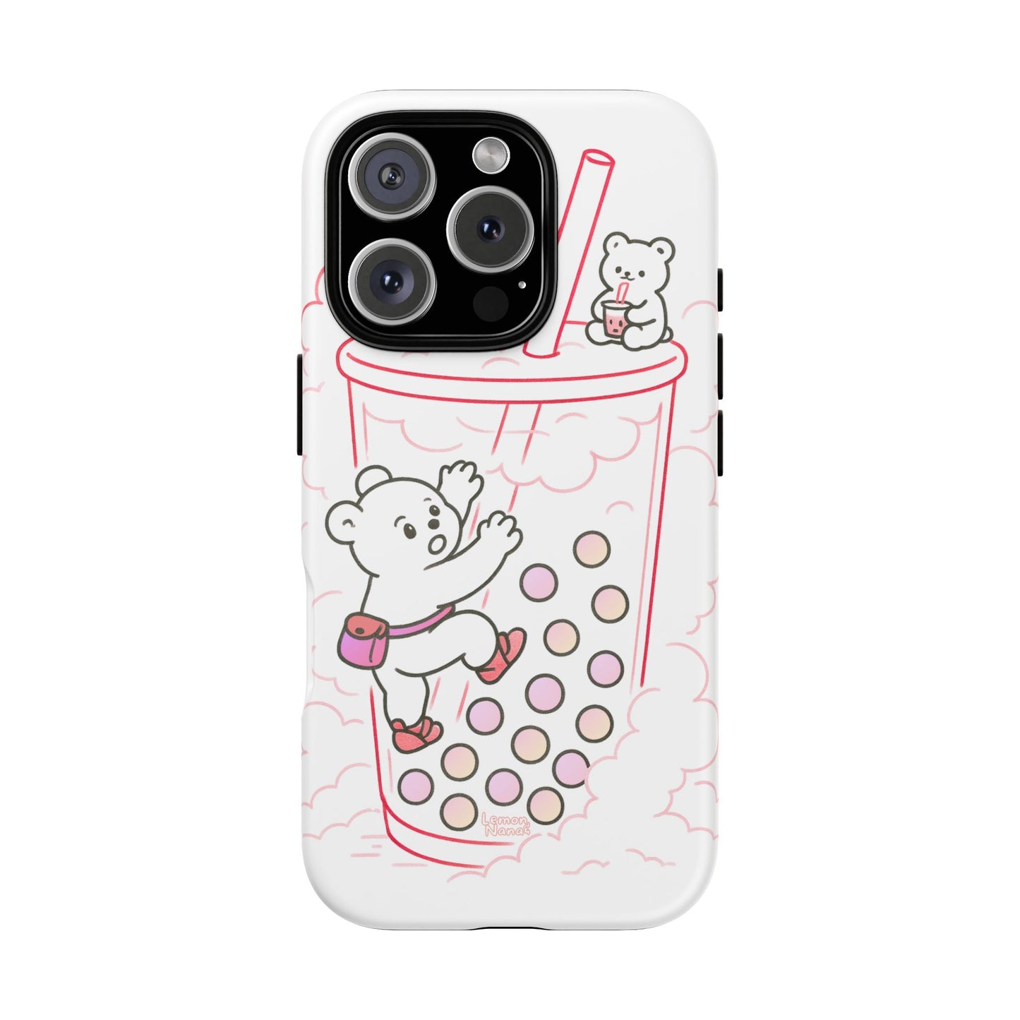 Bubble Tea Climber (Red) - Tough Case