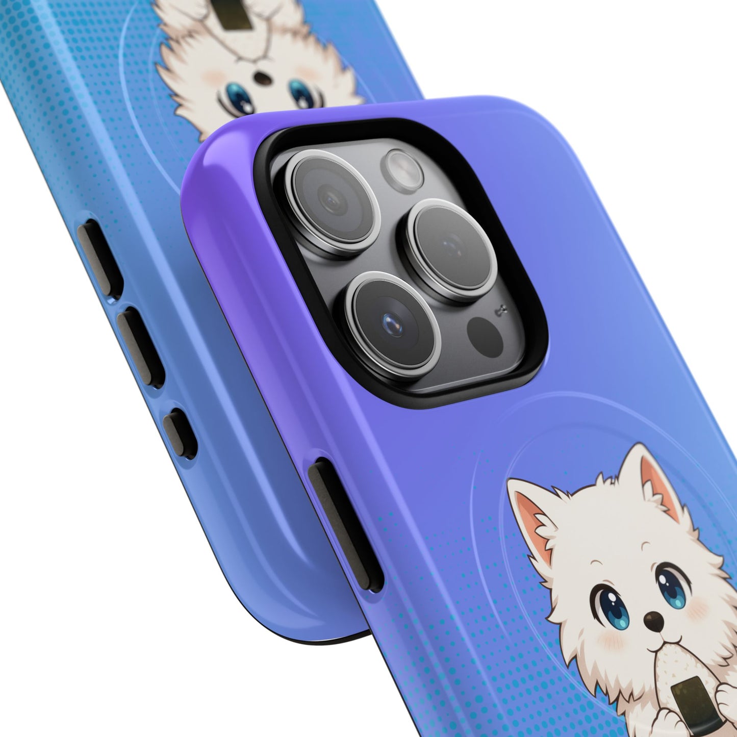 Samoyed Onigiri - Magnetic Phone Case