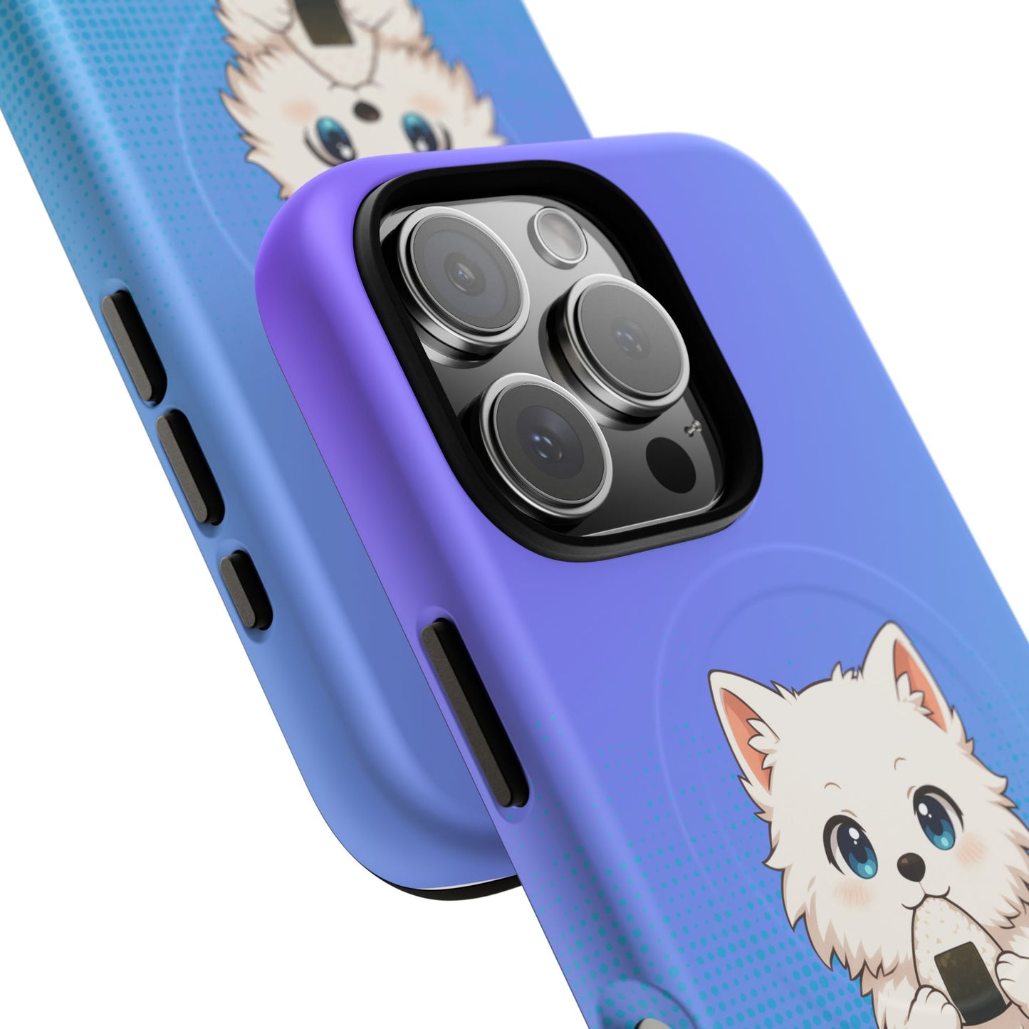 Samoyed Onigiri - Magnetic Phone Case