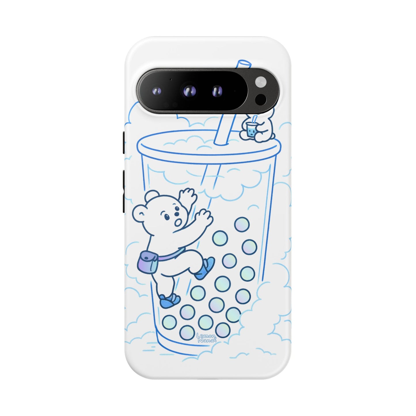 Bubble Tea Climber (Blue) - Tough Case
