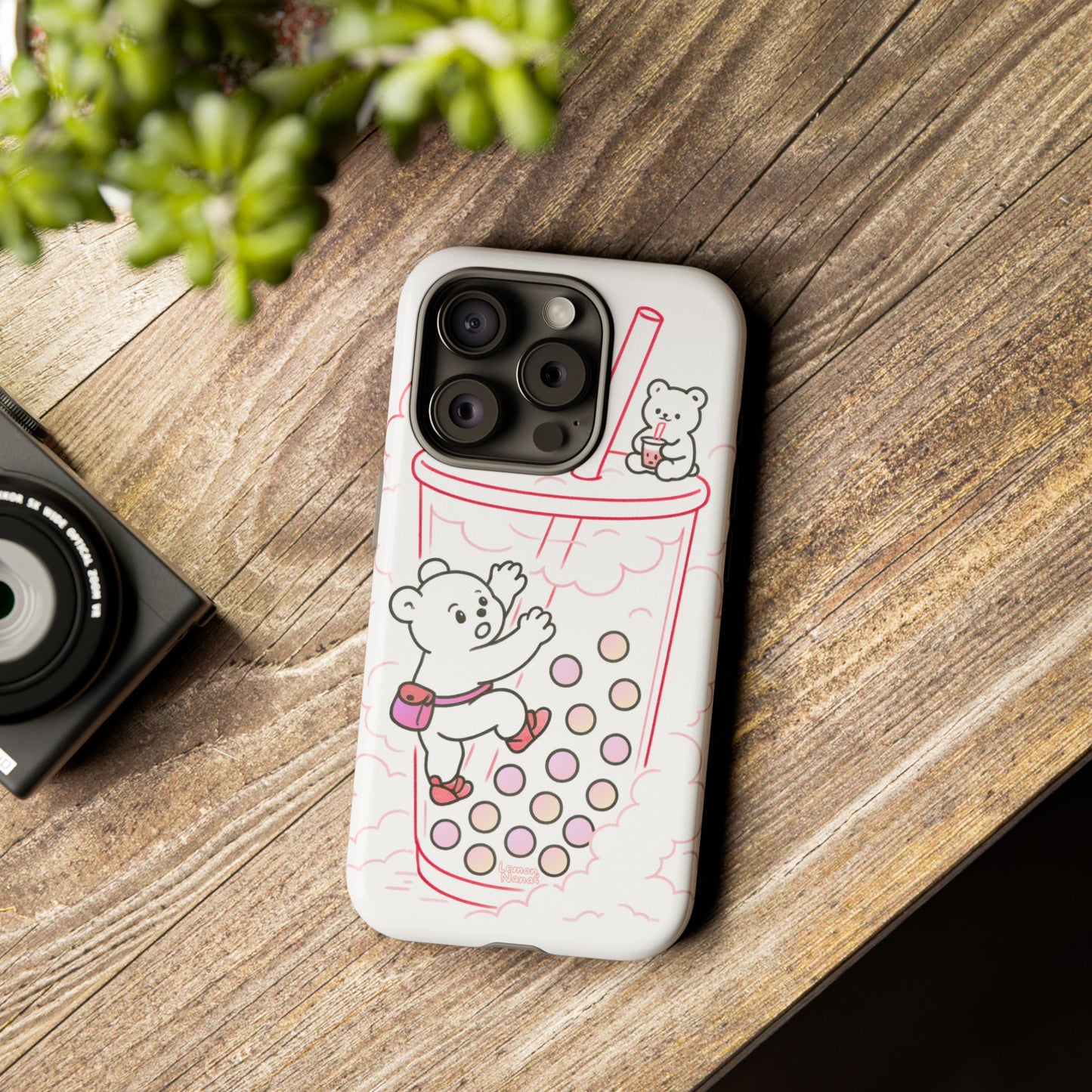 Bubble Tea Climber (Red) - Tough Case