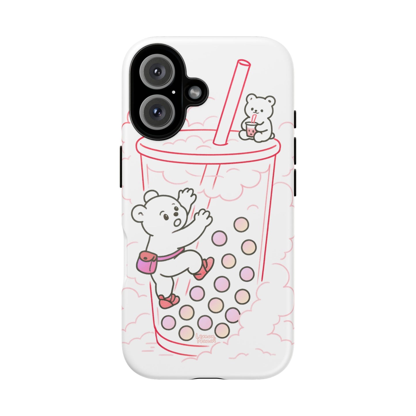 Bubble Tea Climber (Red) - Tough Case