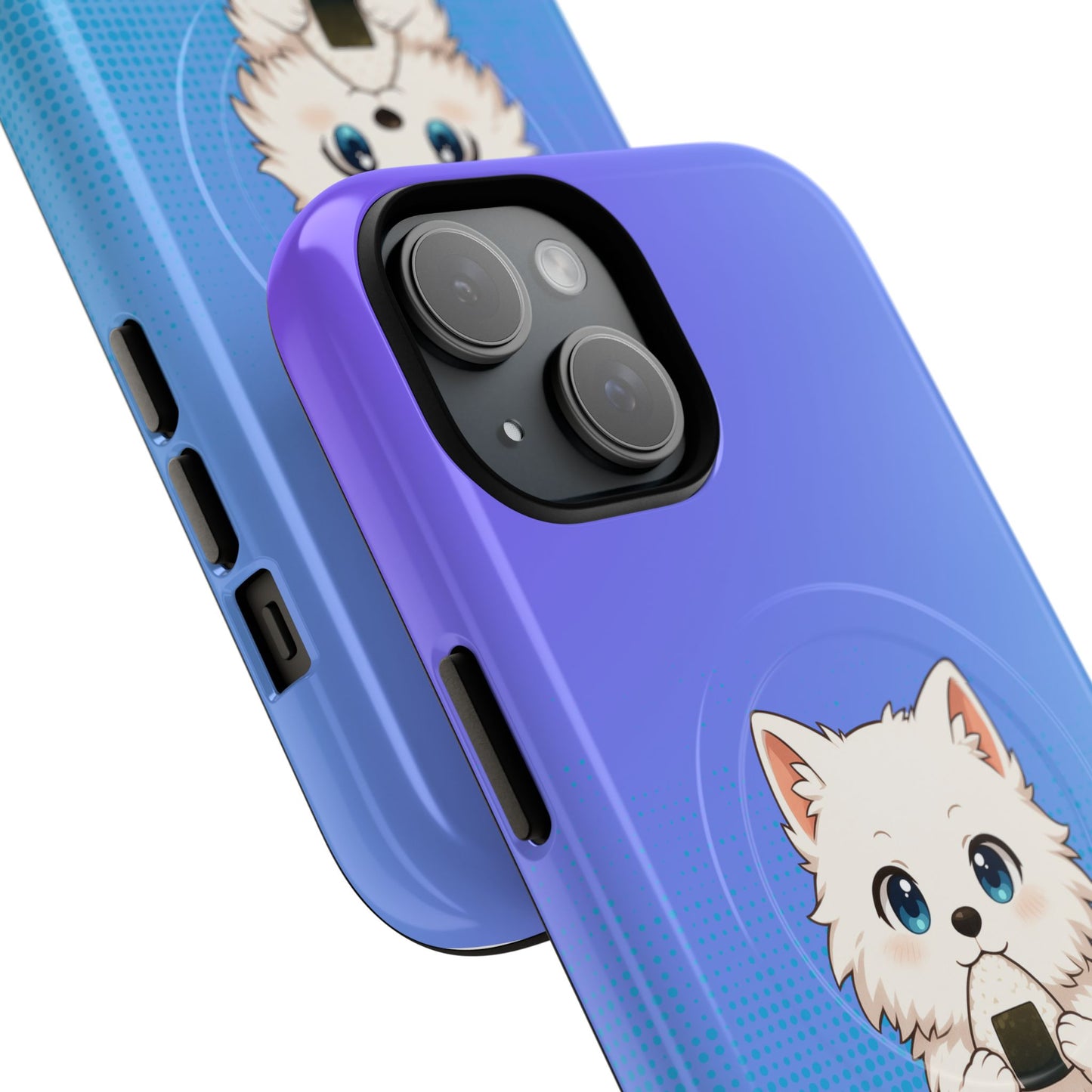 Samoyed Onigiri - Magnetic Phone Case