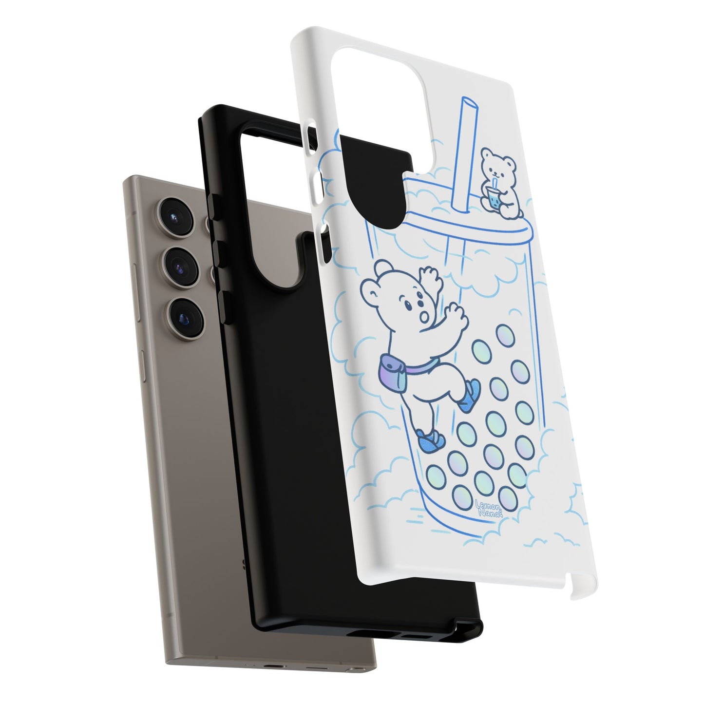 Bubble Tea Climber (Blue) - Tough Case