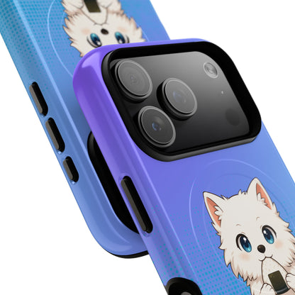 Samoyed Onigiri - Magnetic Phone Case