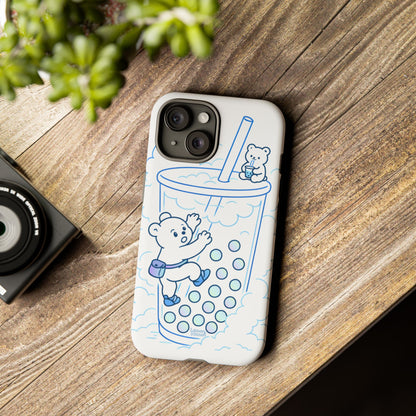 Bubble Tea Climber (Blue) - Tough Case
