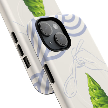 Matcha Soft Serve - Magnetic Phone Case