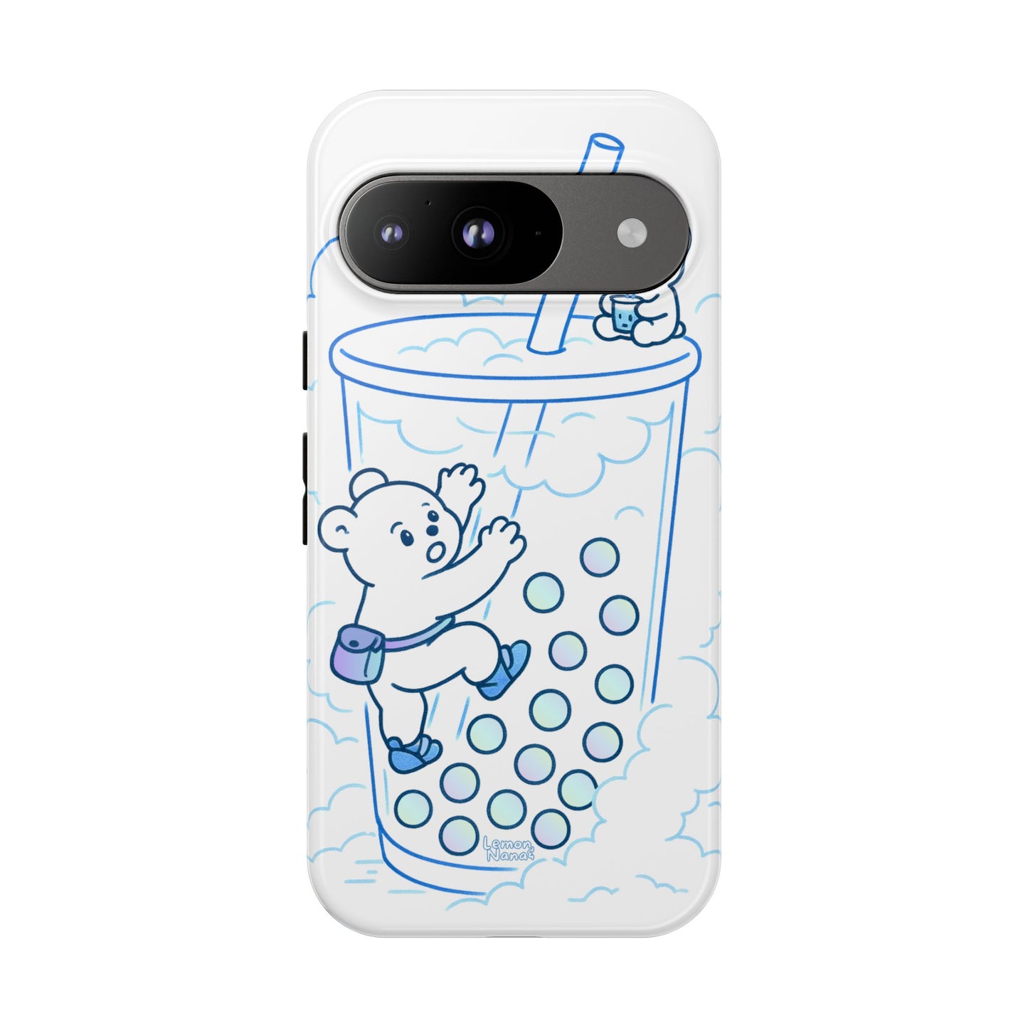 Bubble Tea Climber (Blue) - Tough Case