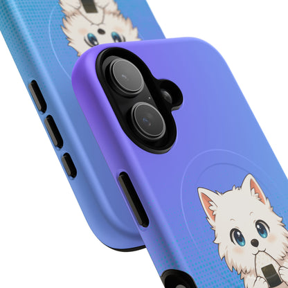 Samoyed Onigiri - Magnetic Phone Case