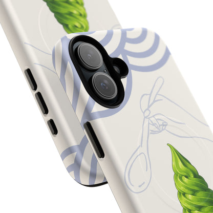 Matcha Soft Serve - Magnetic Phone Case