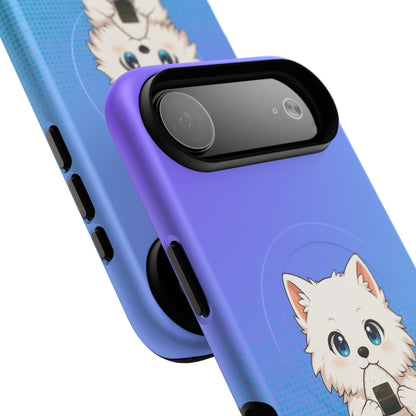 Samoyed Onigiri - Magnetic Phone Case